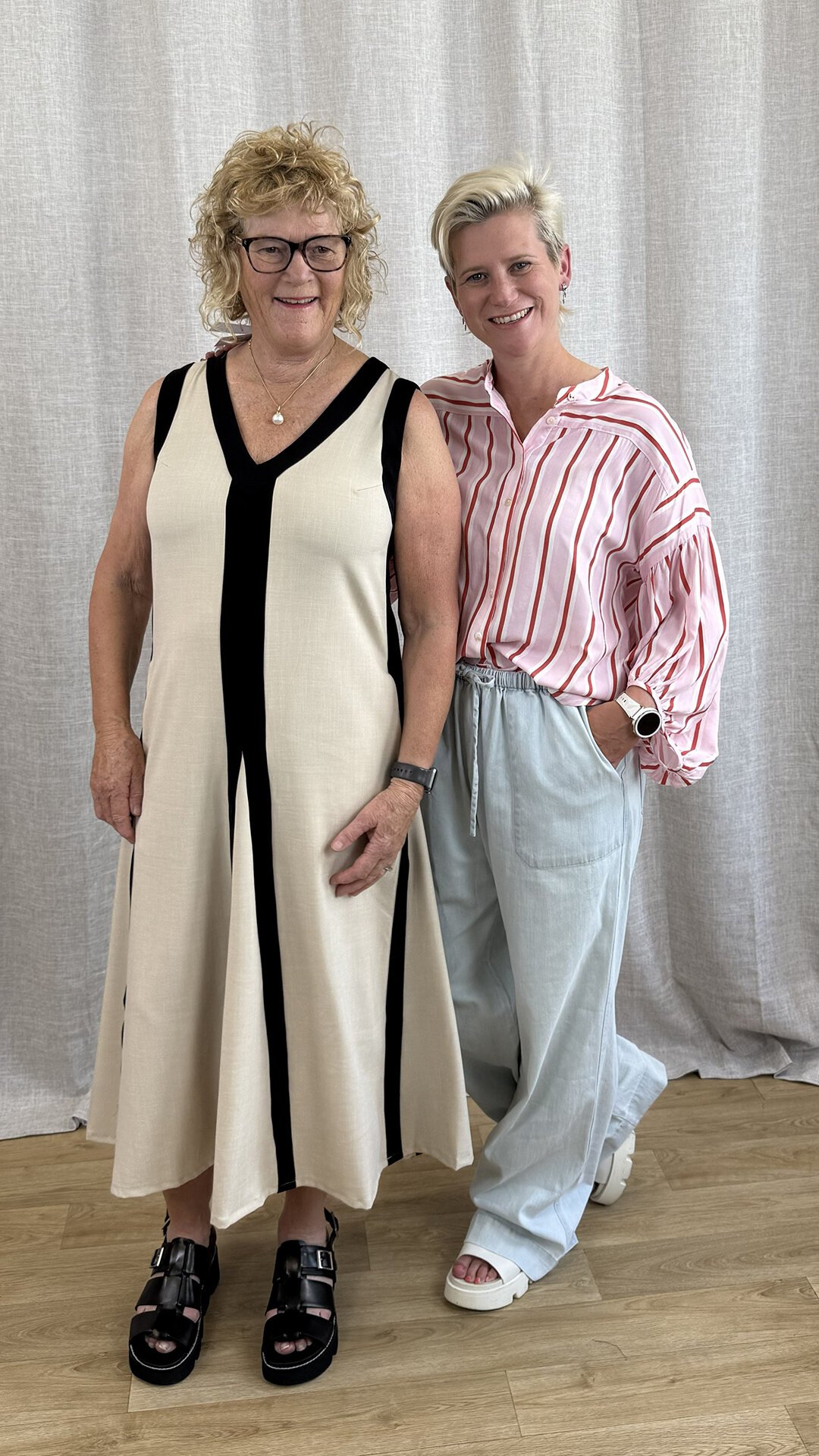 style items clothing on different bodies